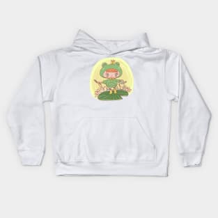 Frog Princess Kids Hoodie